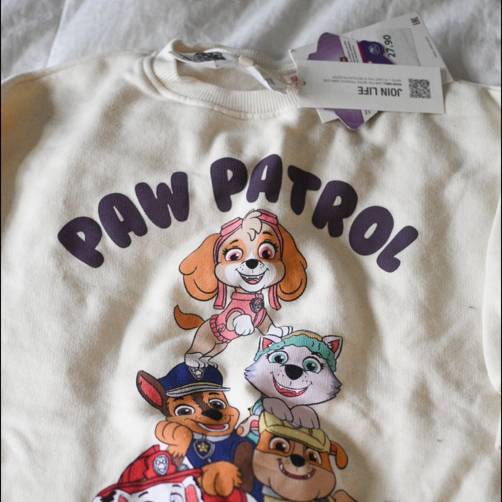 Zara PAW PATROL ™ © NICKELODEON PLUSH DRESS 18-24mo